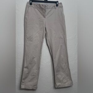 IZOD WIDE LEG TAN PANTS SIZE 10